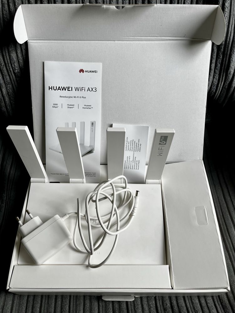 Router WiFi 6 Plus Huawei AX3 szybki i stabilny