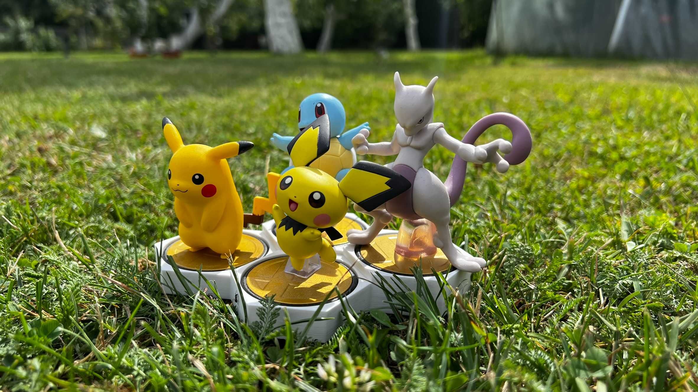 Stojak Podstawka na Figurki Nintendo Amiibo Druk 3D Display 3 sztuki