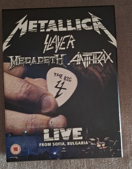 DVD The Big 4: Live From Sofia, Bulgaria (Edição Especial)