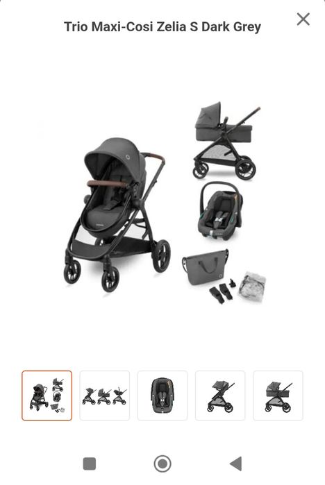 Carrinho de bebe maxi cosi Zélia 3