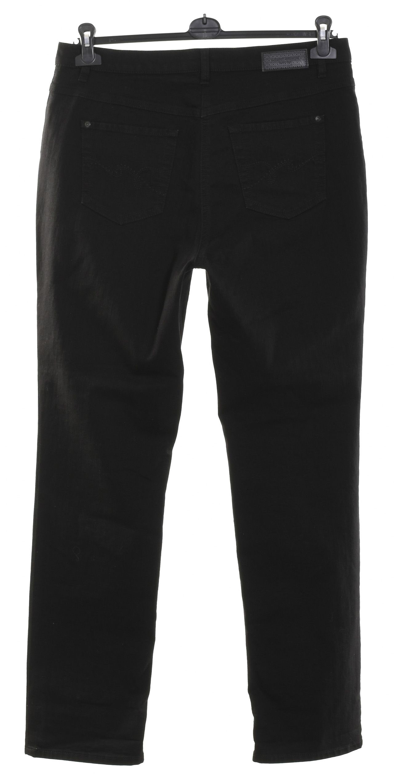 GERRY WEBER ROMY czarne spodnie damskie jeansy ze streczem r. 44