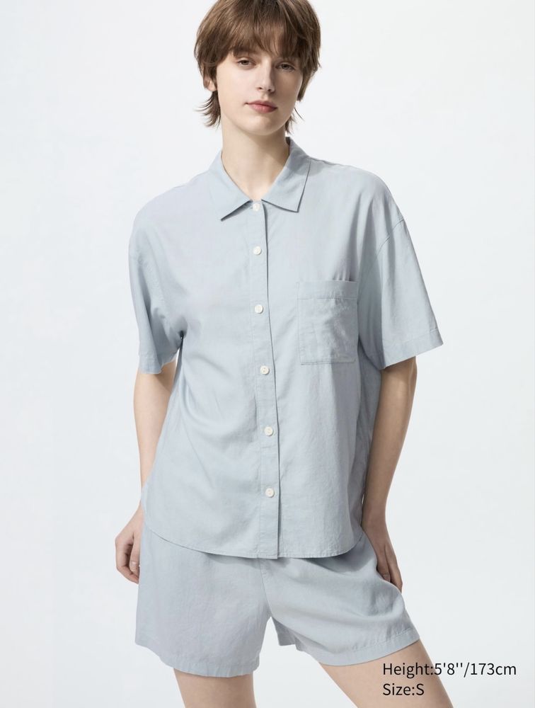 Нова піжама UNIQLO (льон + віскоза)