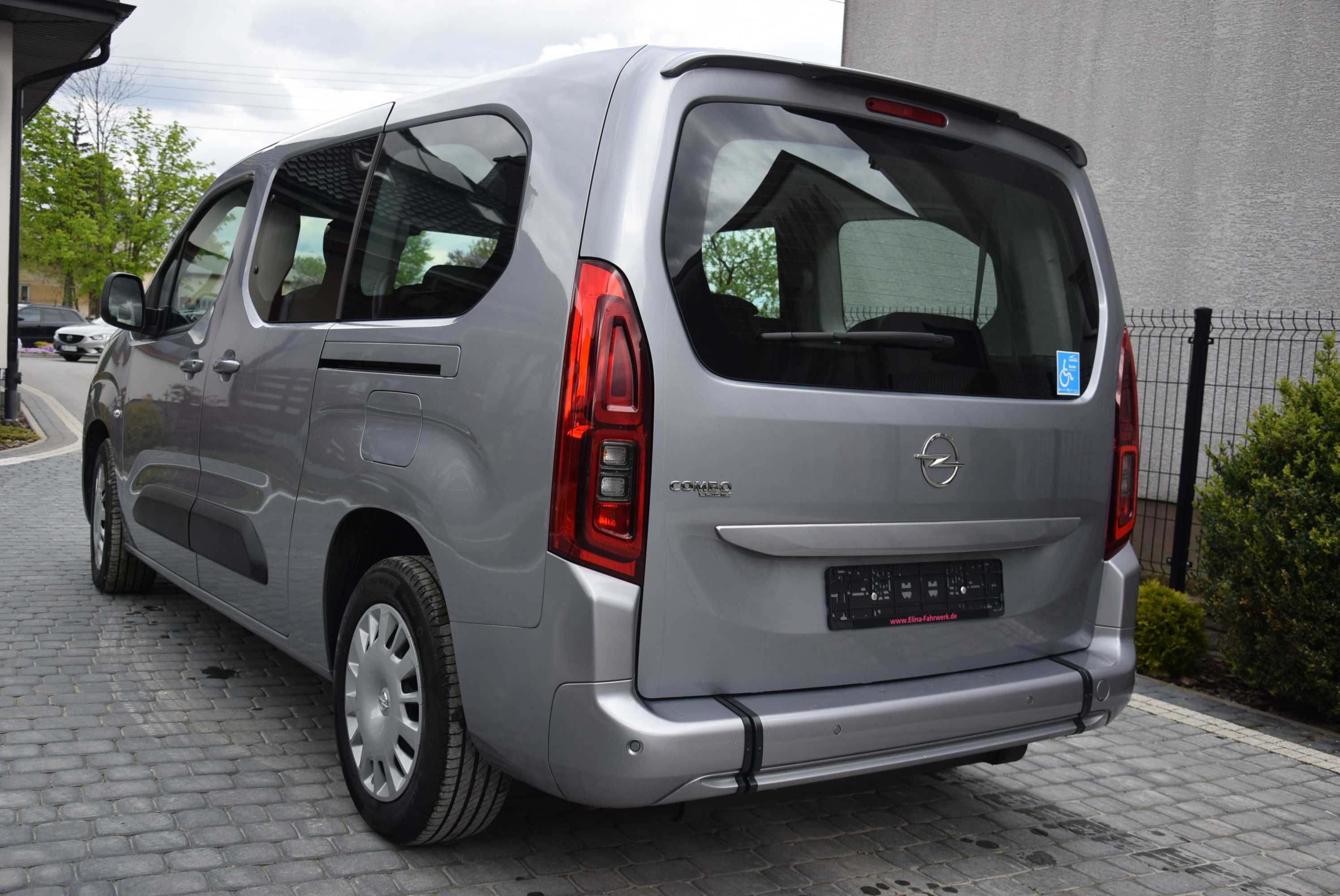 Opel Combo MAXI 1.2B, 17 TysKm ! Rampa, dla NIEPEŁNOSPRAWNYCH,PFRON