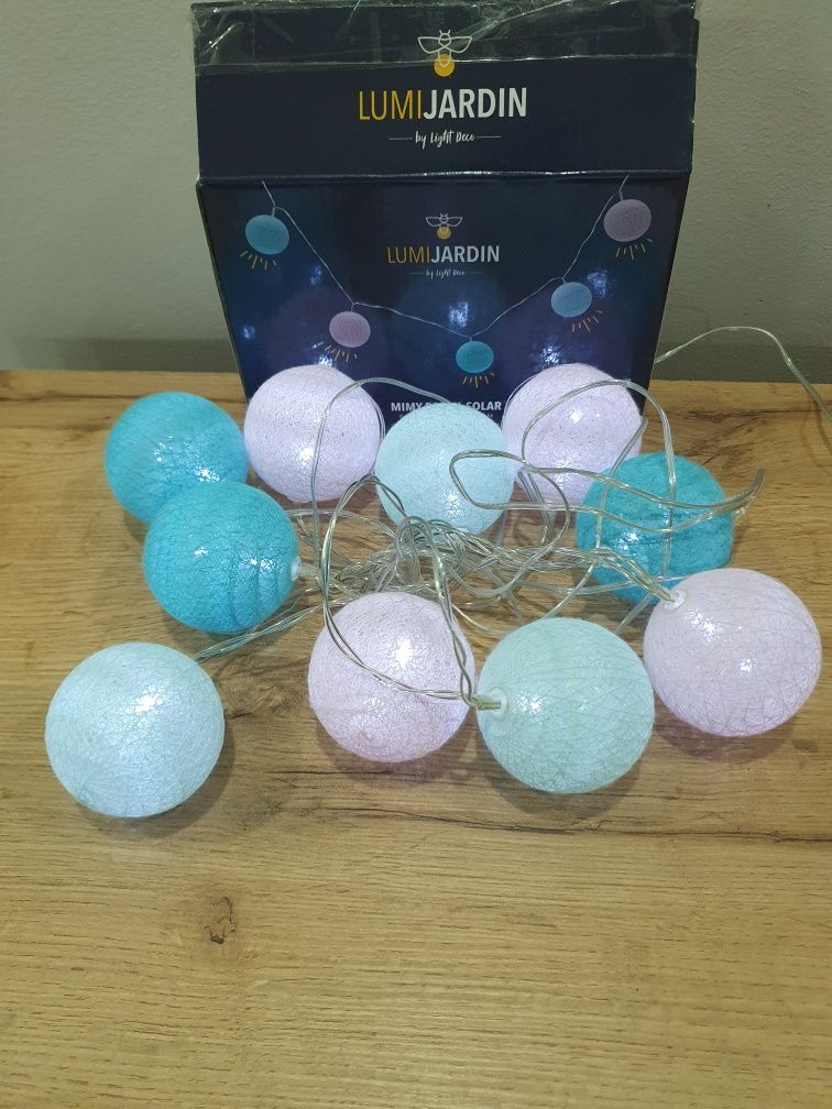 Girlanda Solarna Mimy Pastel Lumi Jardin 10 Led