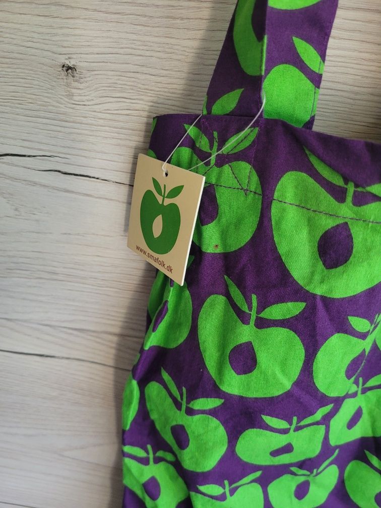 Świetna torba na zakupy print apple