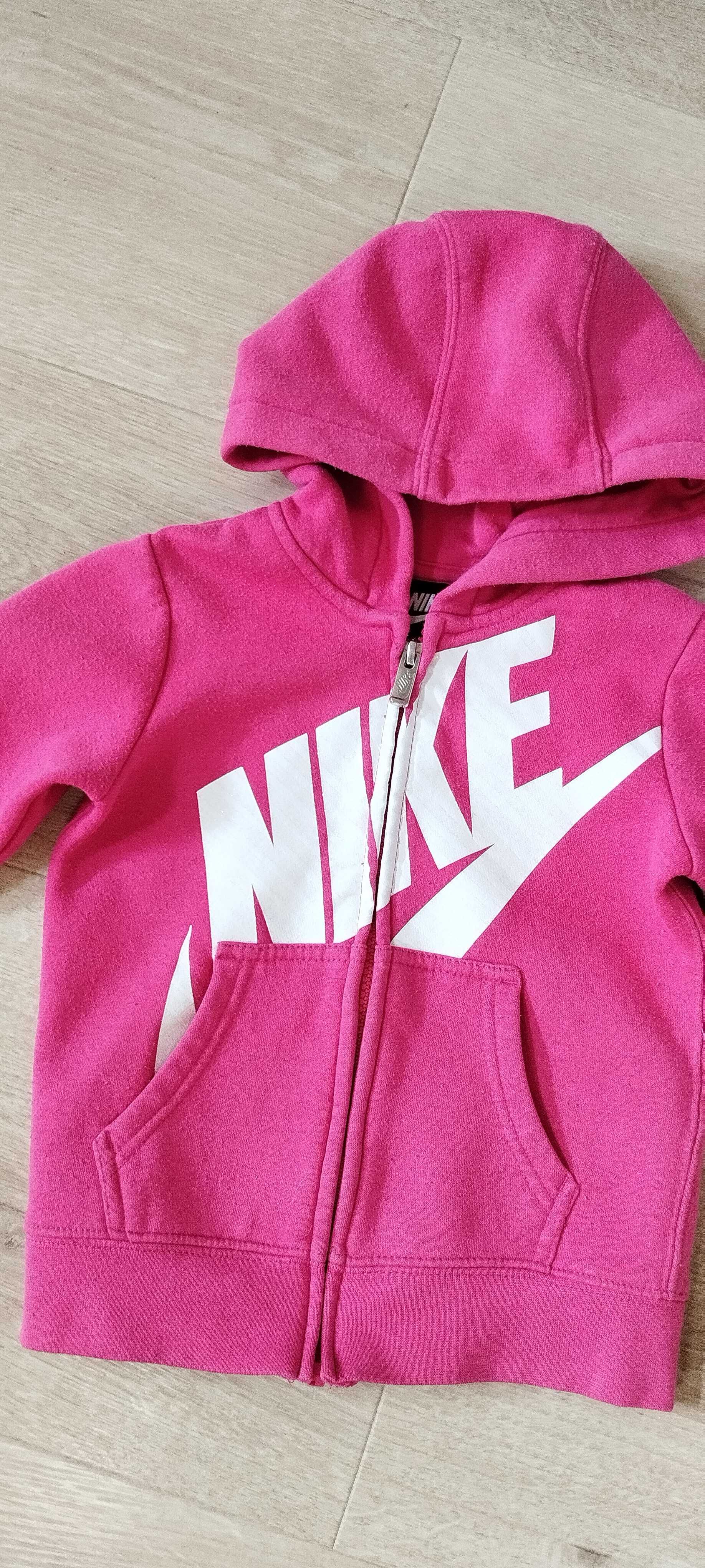 Ciepła bluza rozpinana na zamek 104 Nike 110 różowa