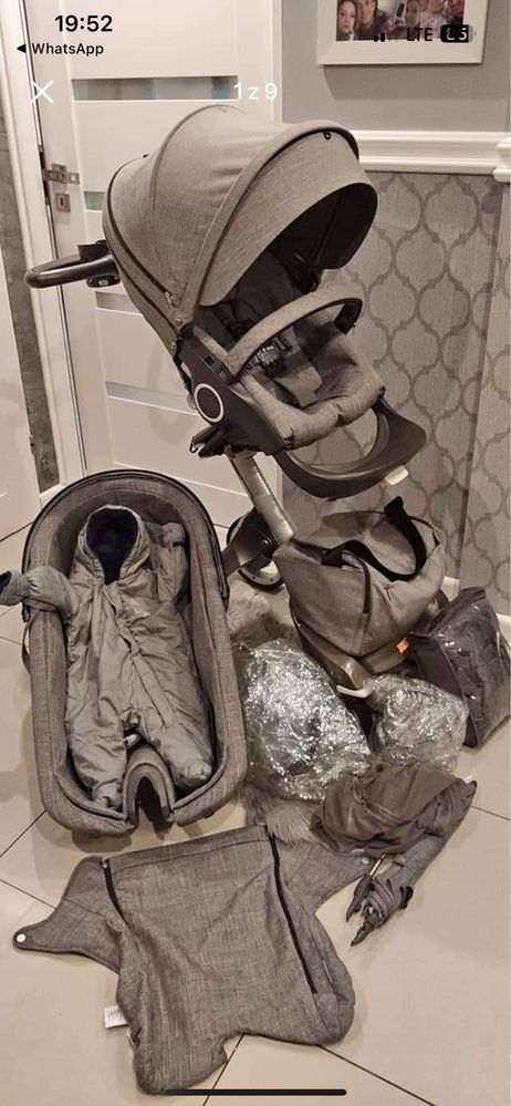 Wozek stokke 3w1