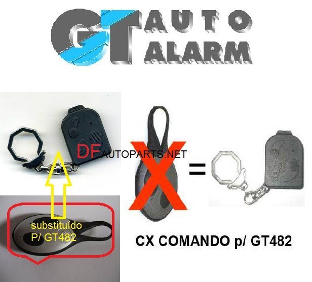 Caixa de comando Alarme GT ( carcaça ,capa, tampa )