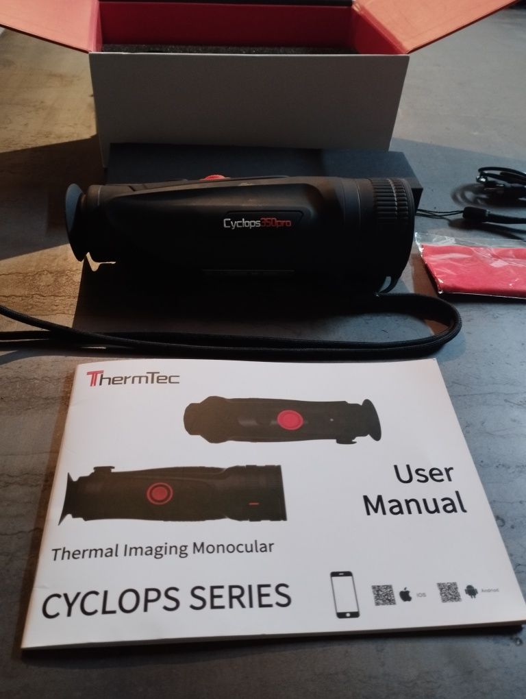 Продам тепловізор ThermTec Cyclops 350 pro 2600 метрів