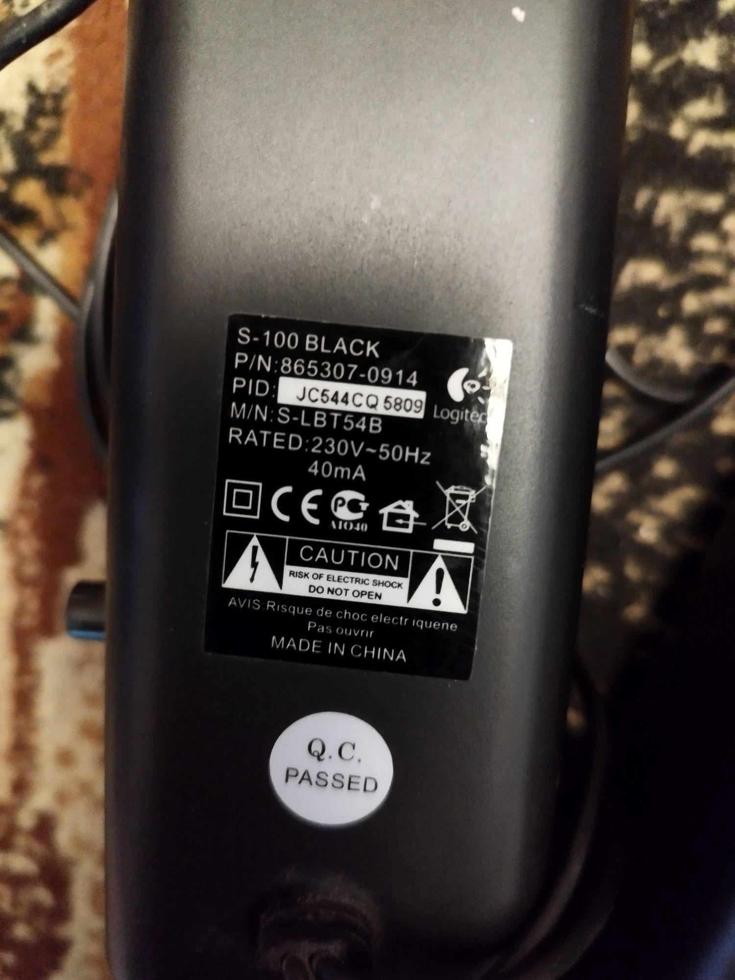 Fajne głośniczki Logitech do PC na Jacka