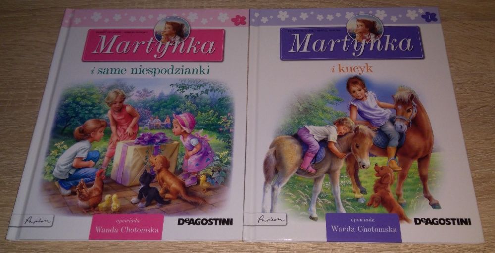Przepiękna kolekcja 50 książek MARTYNKA De Agostini + GRATIS