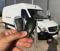 Kluczyk Mercedes Sprinter W906, kodowanie, zgubione klucze