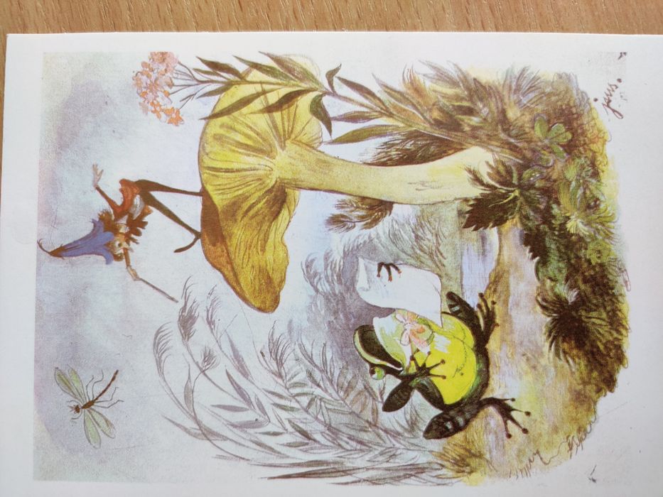 Zestaw pocztówek. O krasnoludkach i o sierotce Marysi. Szancer