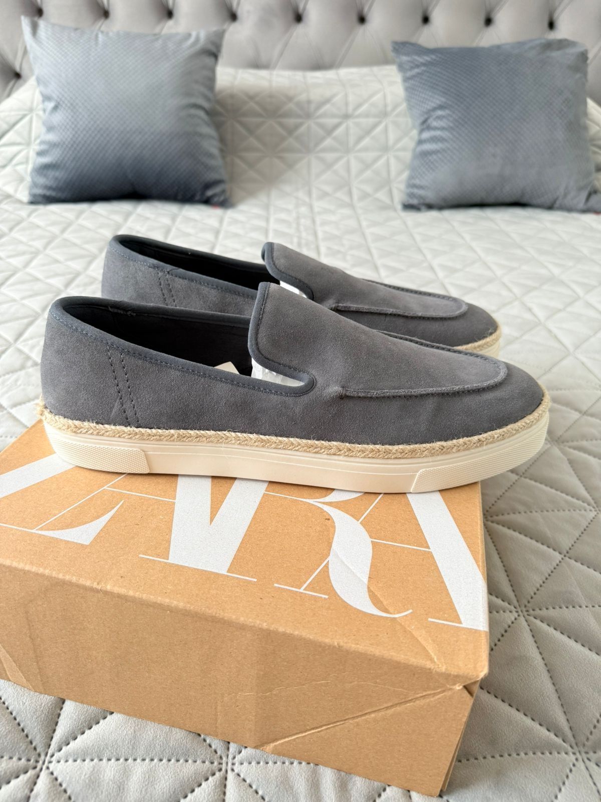 Сліпони, Лофери Zara чоловічі, 45 розмір