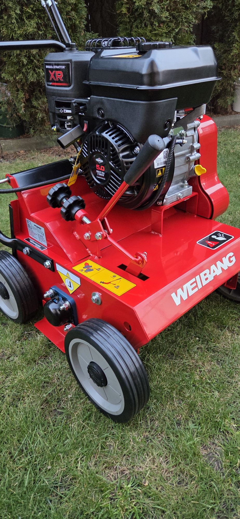 Wertykulator spalinowy Weibang Profesional Wynajem