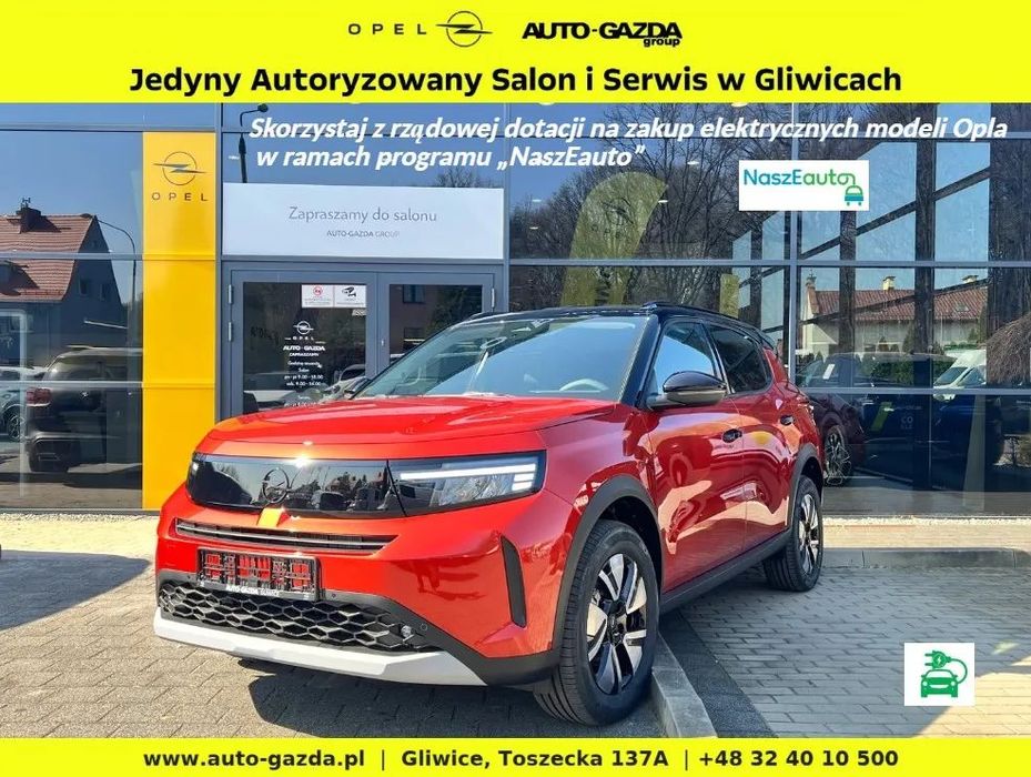 Opel Frontera GS Kamera LED Alu 54 kWh LONG RANGE dostępny od ręki !Gliwice