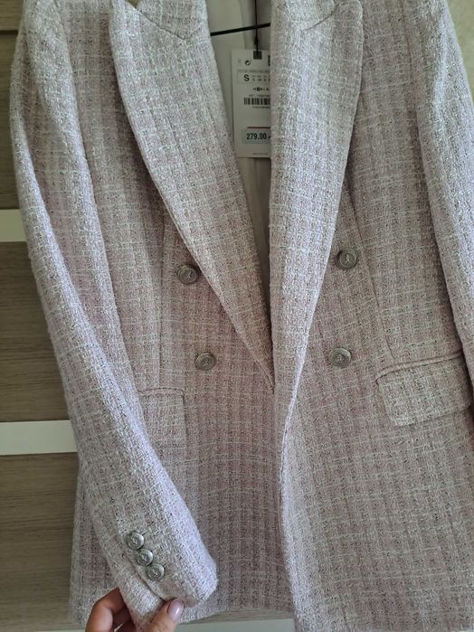 Новий !Твідовий жакет Zara