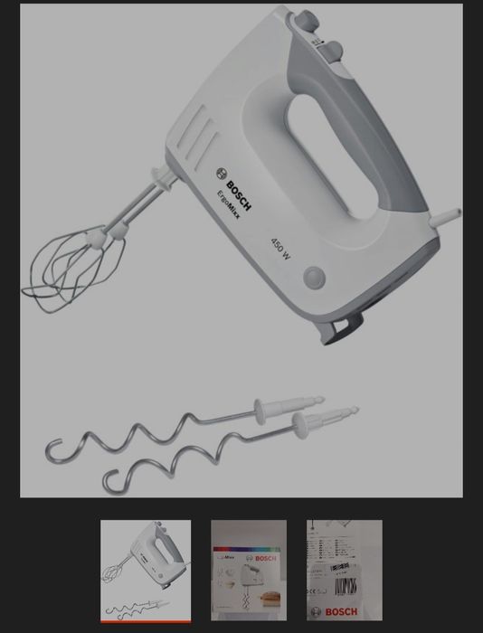 Mikser ręczny Bosch MFQ36400 moc 450 W prezent