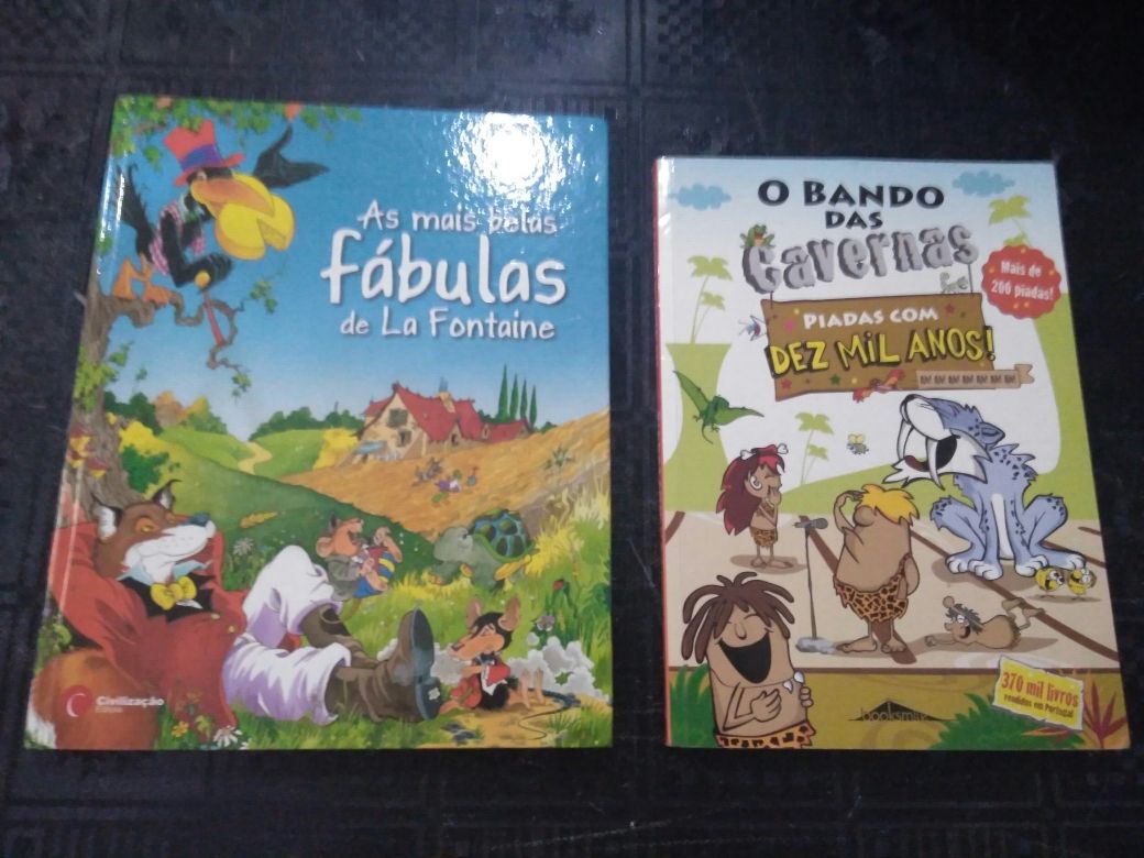 Livros de Histórias, Fábulas, Bíblias e Dicionário Português/Inglês