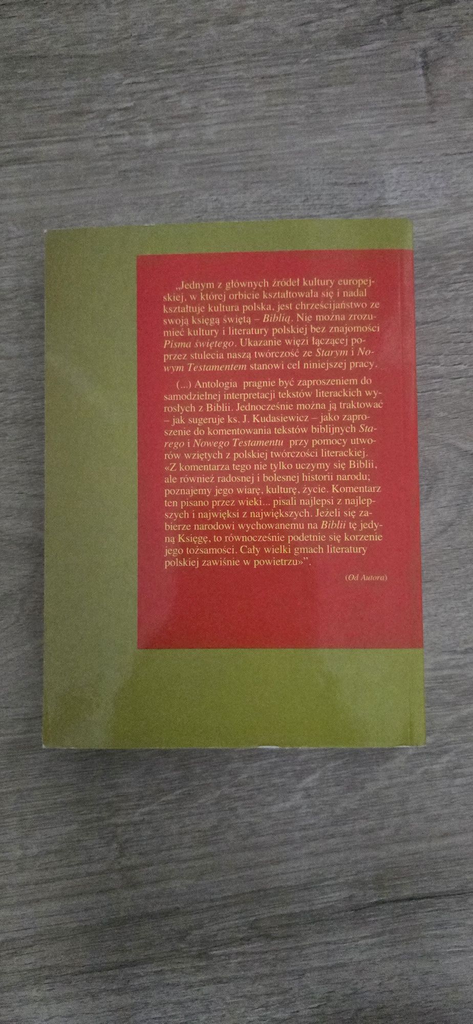 Biblia a literatura polska ks.kazimierz bukowski