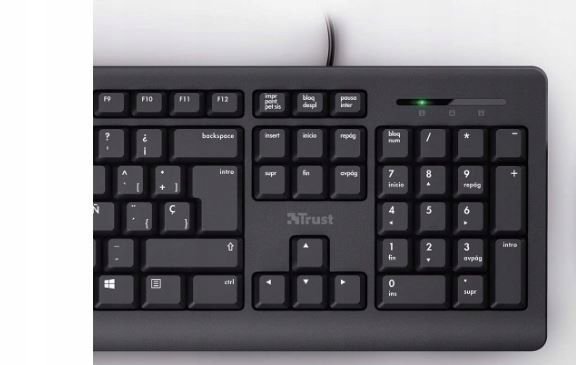 zestaw klawiatury mechanicznej i myszy 24088 czarna układ qwerty es