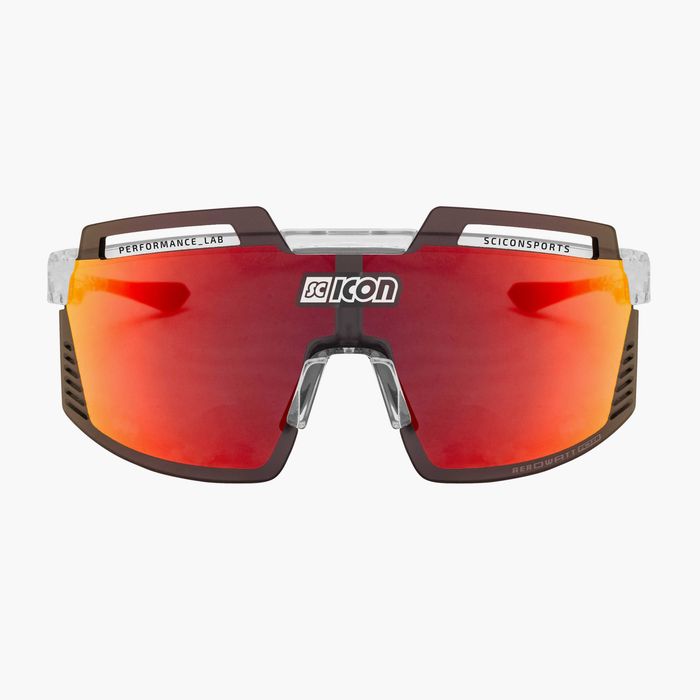 Okulary SCICON AEROWATT FOZA Crystal Gloss - SCNPP Multimirror Red