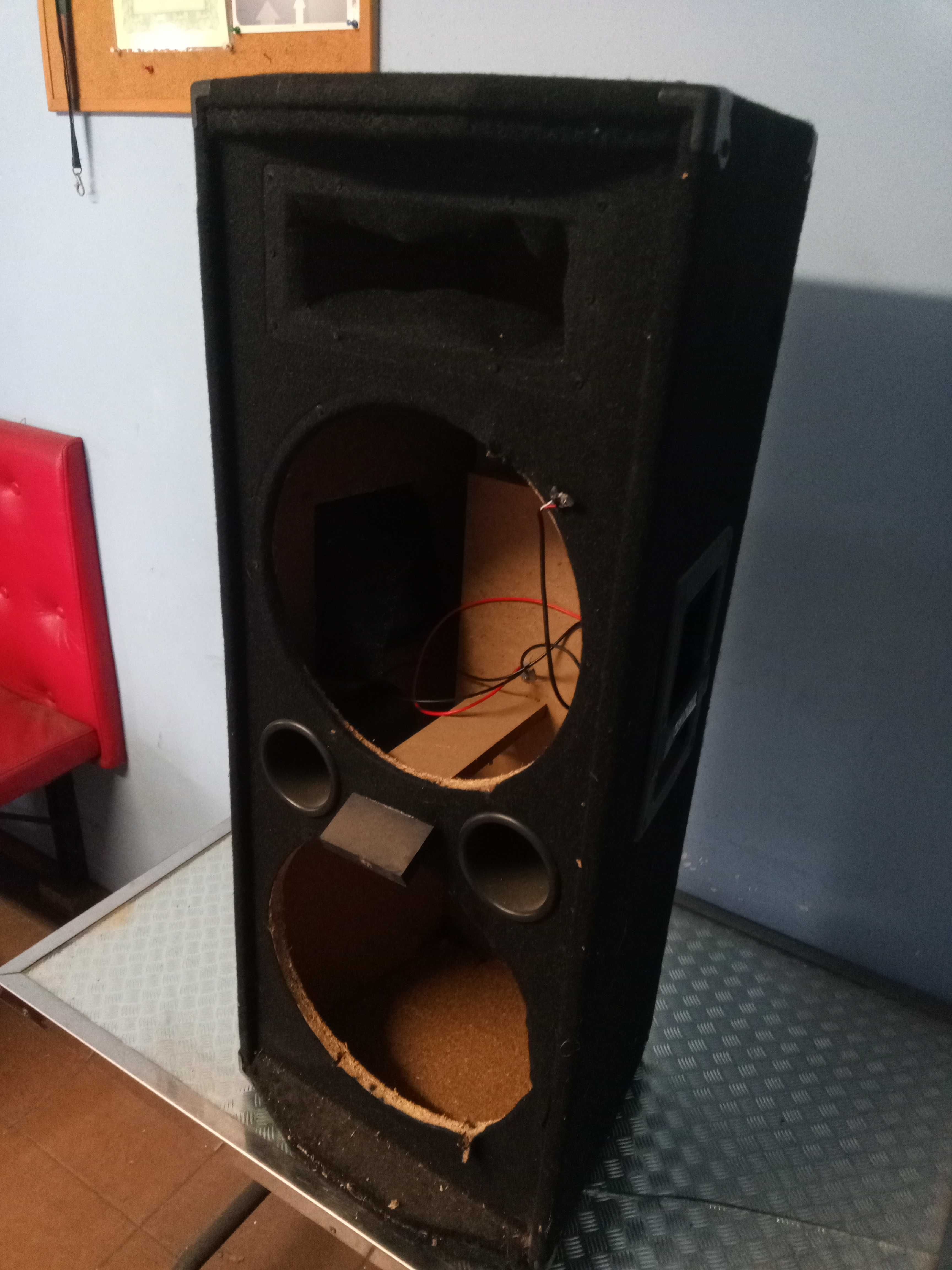 Kolumna estradowa aktywna obudowa 2x12" + driver
