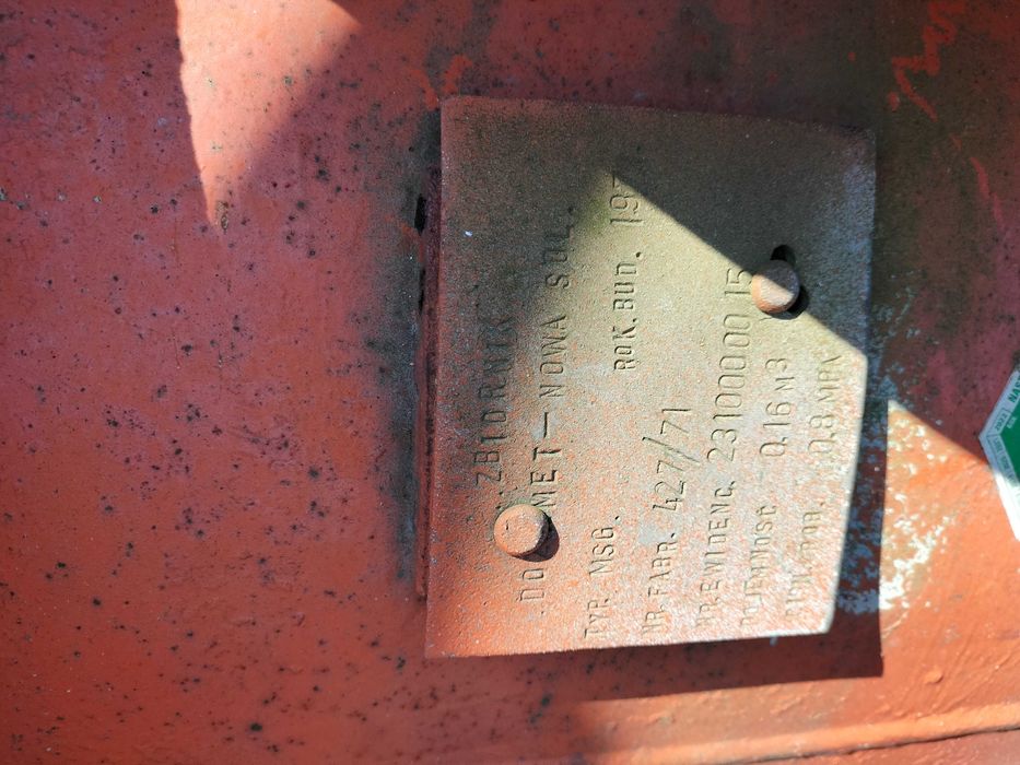 Piaskarka ciśnieniowa DO-MET Nowa Sól NSG 0,16 m³ – zbiornik 8 bar