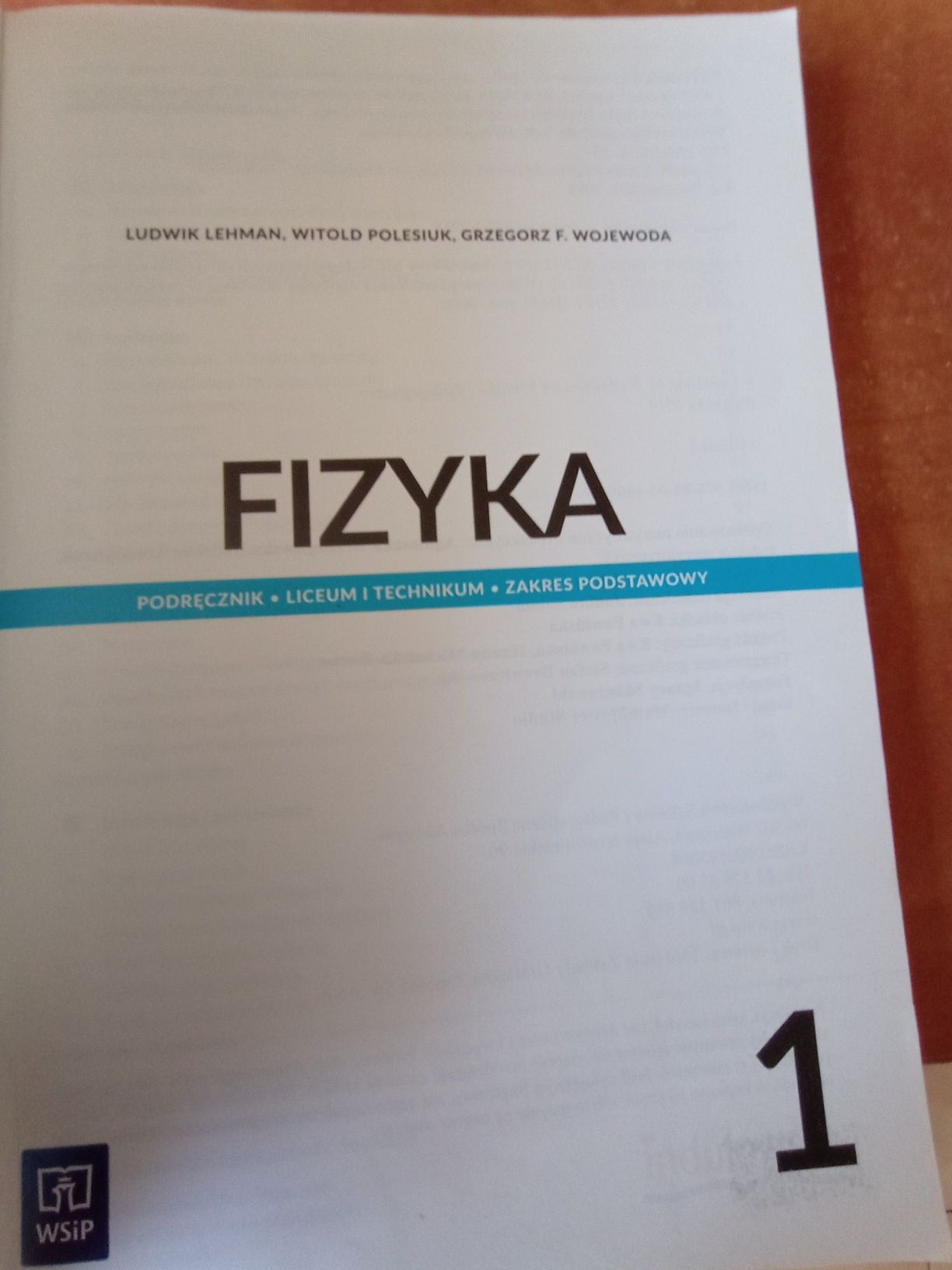 Fizyka 1 do liceum i technikum