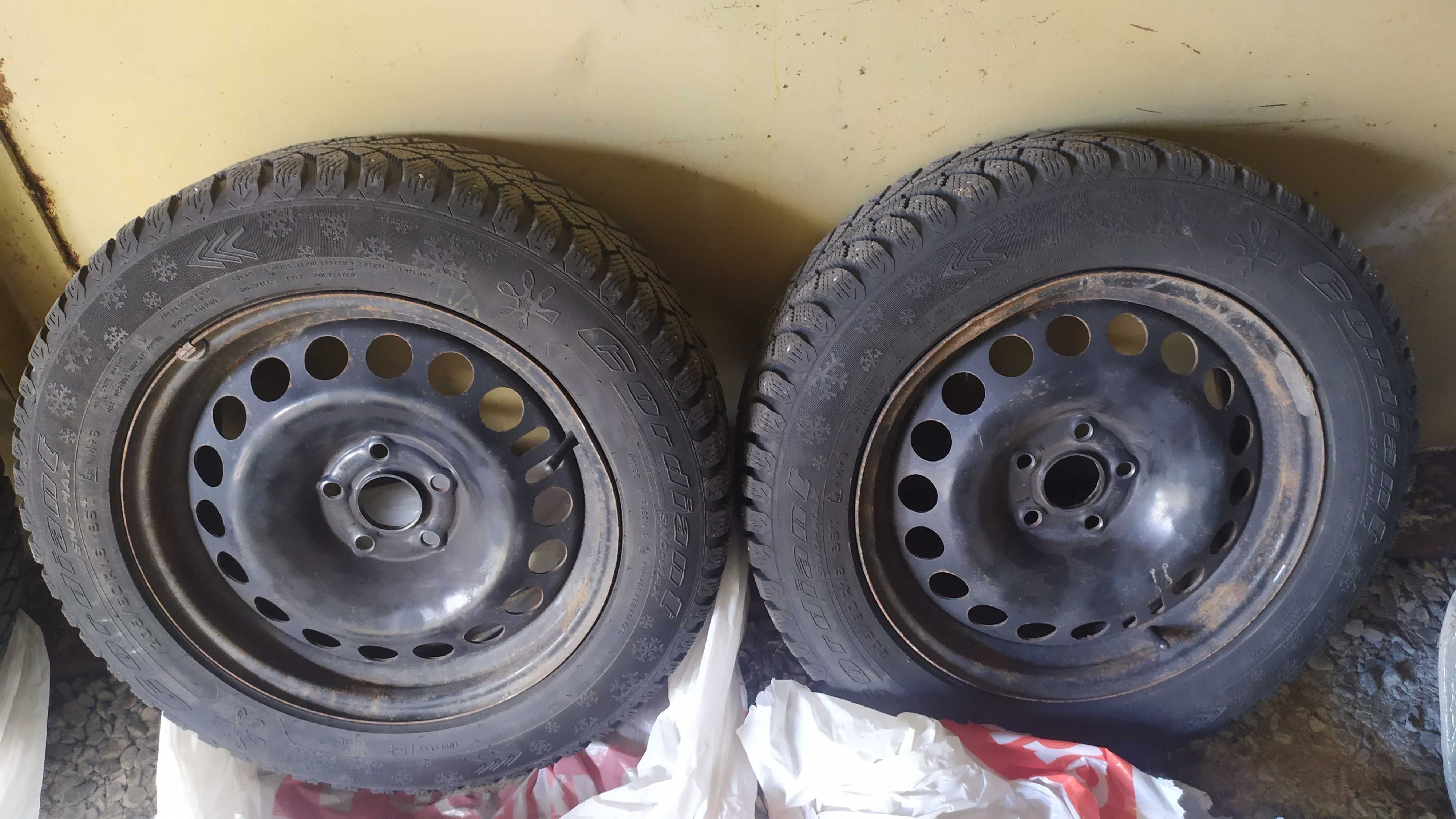 зимова гума в сборі  205/60/R16