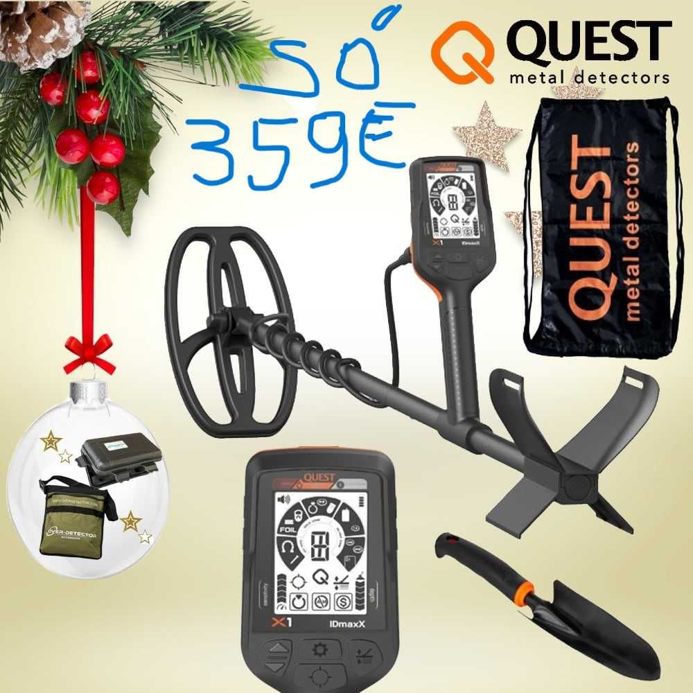 QUEST X10 IDMAXXdetector de ouro
