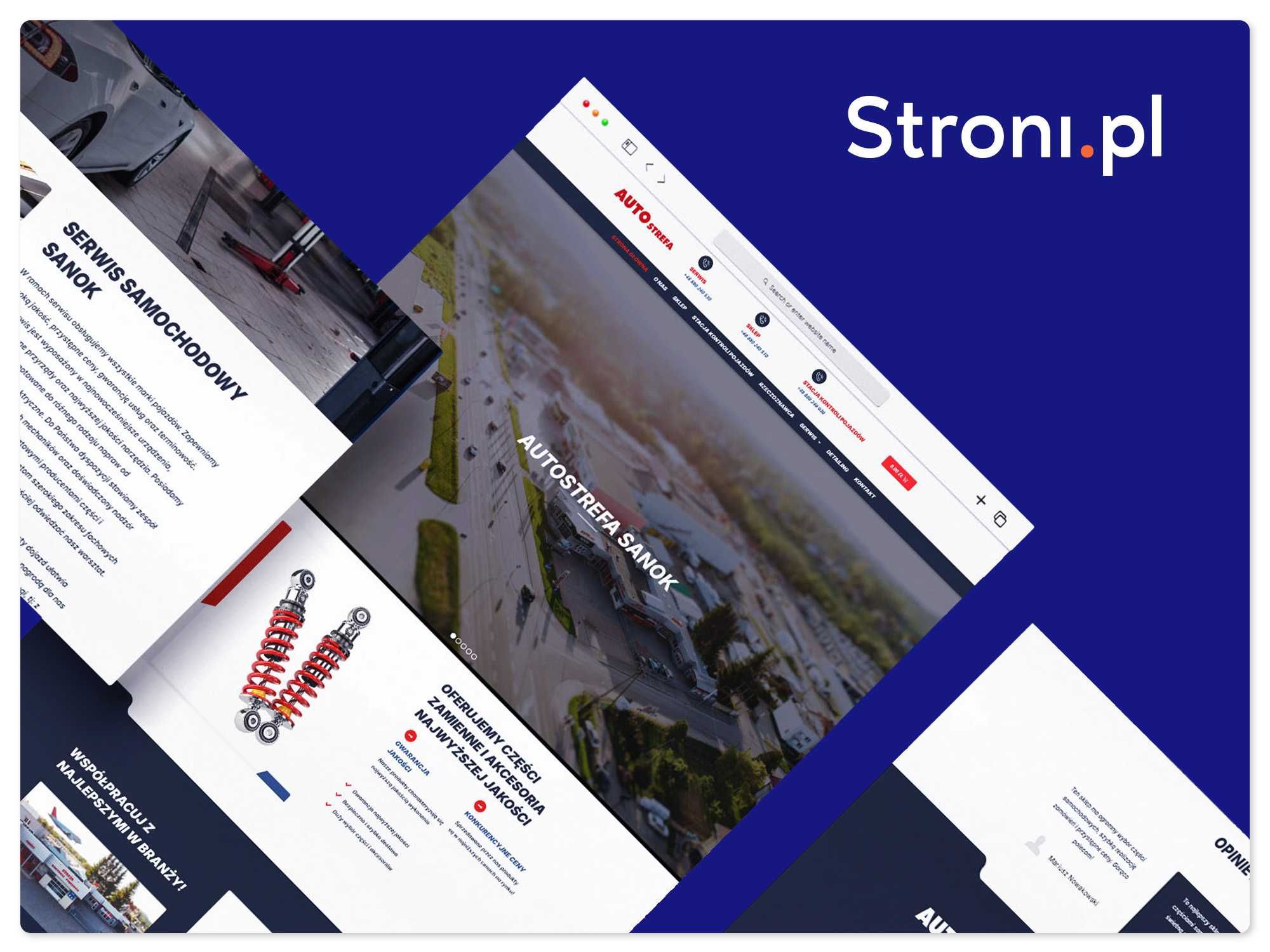 Tworzenie stron, Strona Internetowa, Sklep Internetowy, Gwarancja 12m!