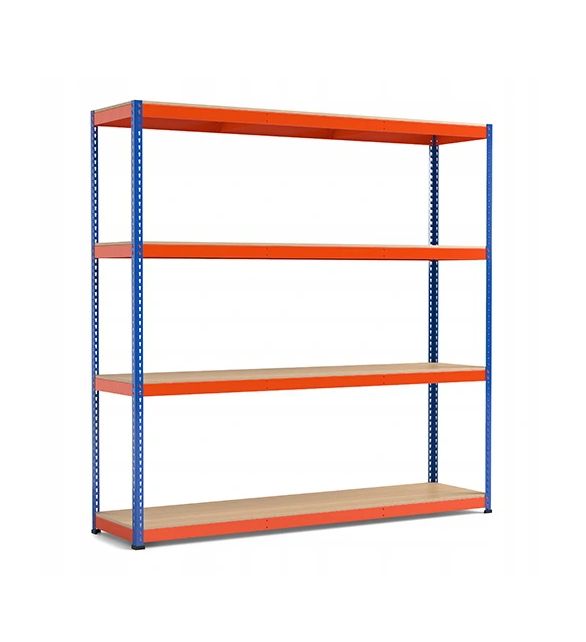 REGAŁ Magazynowy Metalowy 198x245x62 4P OSB 560kg sklep garaż piwnica
