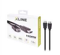 Kabel HDMI 4K 3D 1,5m XLine NOWY!