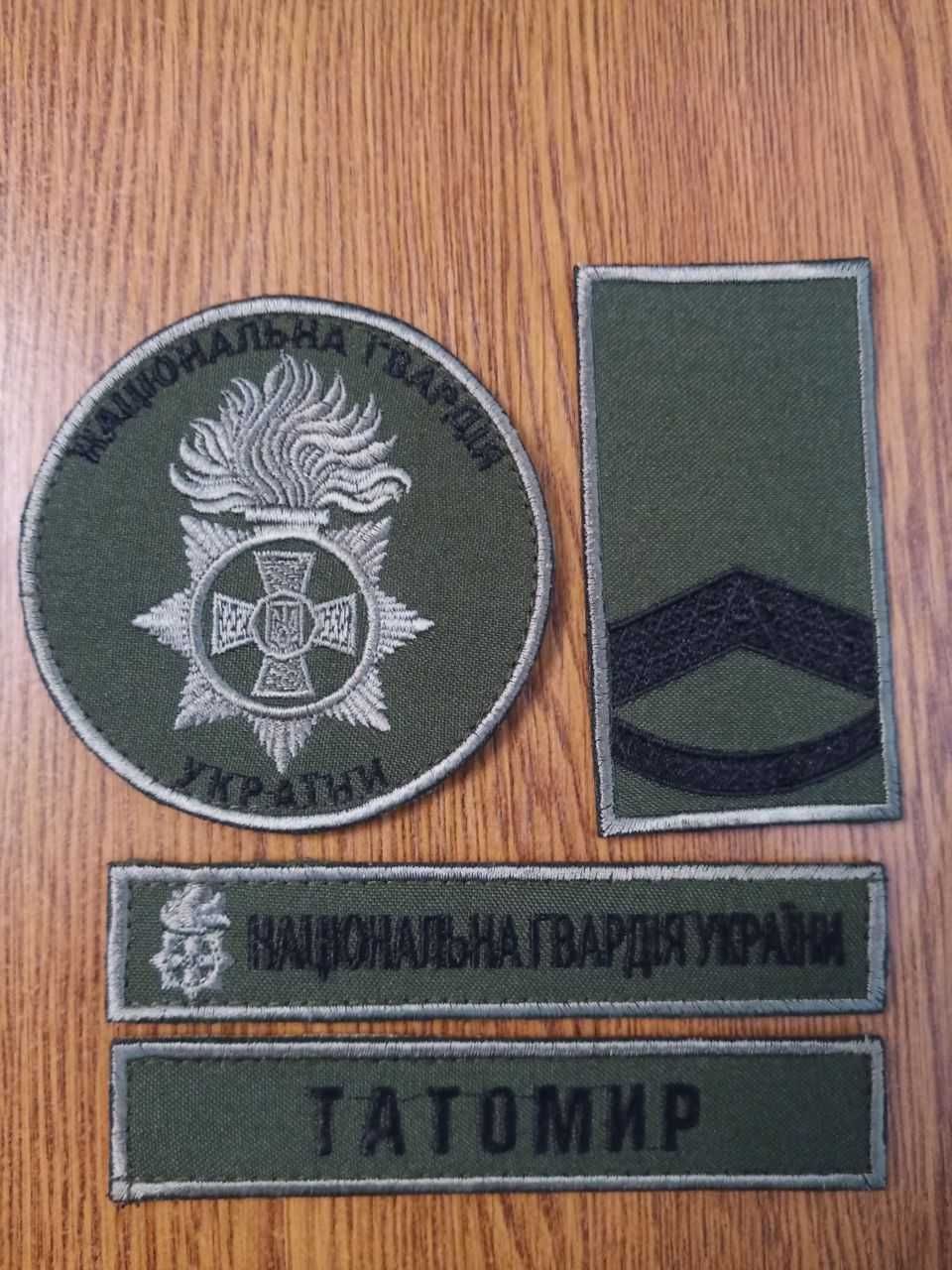 Прізвища НГУ Хижак, Позивні НГУ Хижак, Гр крові НГУ, Нашивка НГУ Хижак