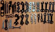 Klucze rowerowe i motocyklowe Romet ZZR XB3 Ukraina WSK WFM Junak PRL