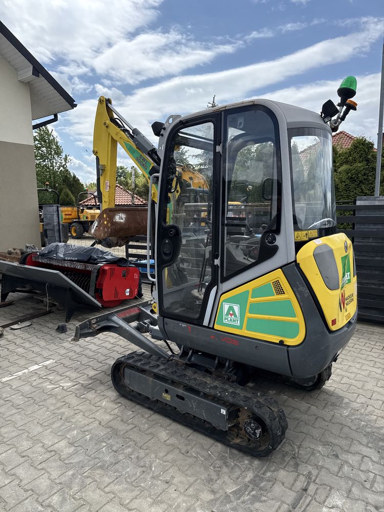!!! Tylko 900mth !!! minikoparka WACKER NEUSON ET18 VDS 2018R 2tony