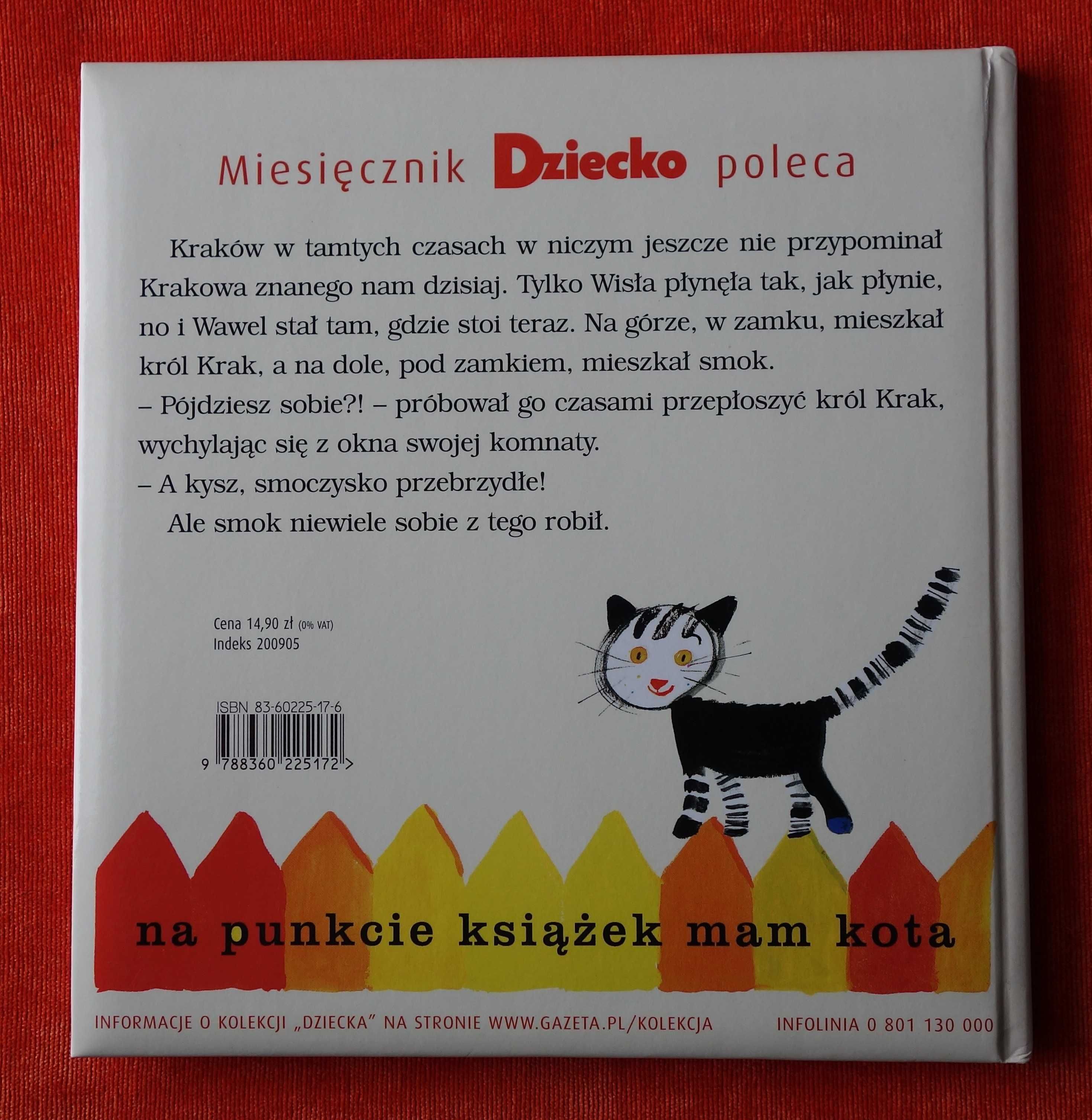 "Smok Wawelski", książka z płytą-kolekcja miesięcznika "Dziecko"
