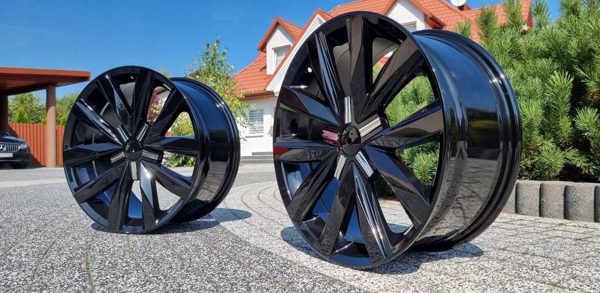 FELGI ER1351 do BUS VW T5 T6.1 AMAROK 18 Cali Czarne Wzmacniane Dostaw