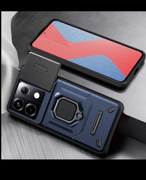 Бронированый с задвижкой на  Poco F5 pro Poco F6 pro