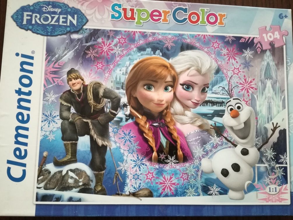 Puzzle Disney Frozen tanio