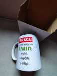 Kubek biały - Praca