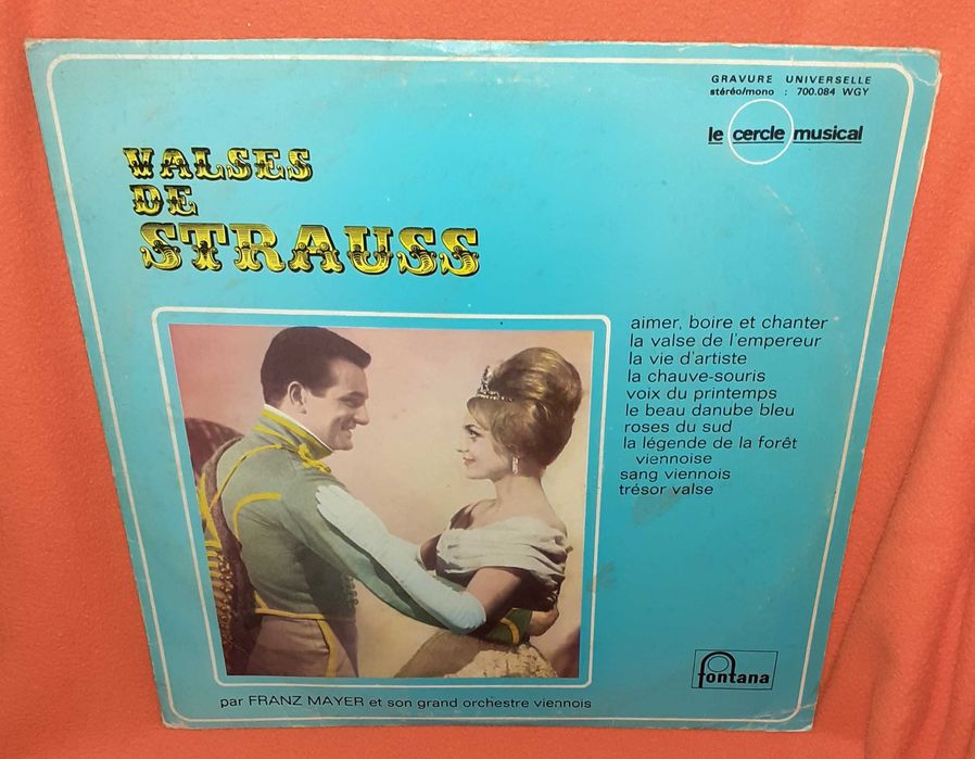 Disco Vinil -Valses de Strauss