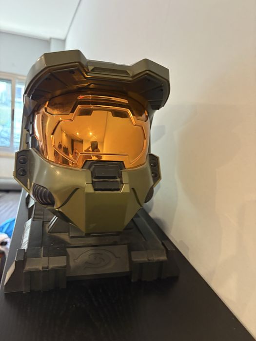 Capacete master chief com suporte