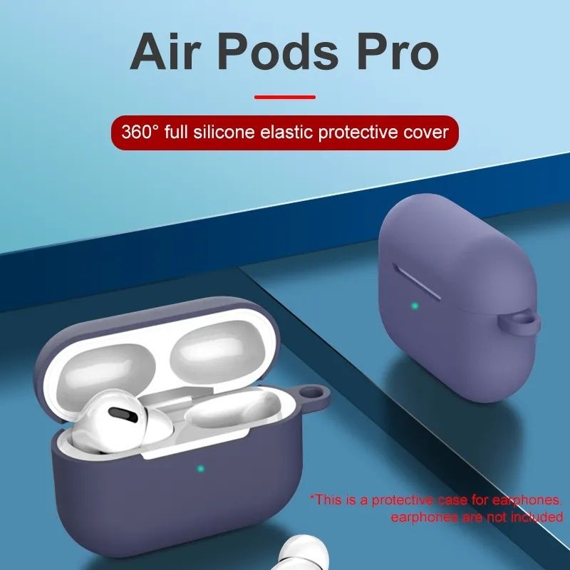 Etui na słuchawki Uniq do AirPods Pro fioletowe