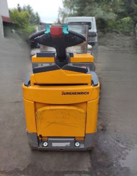 Wózek paletowy z platformą  Jungheinrich ERD 220 KP – 2017 rok,