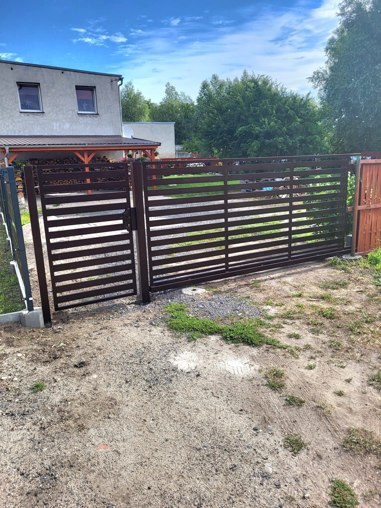 Bramy przesuwne nowe