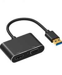 Adapter USB 3.0 na HDMI VGA