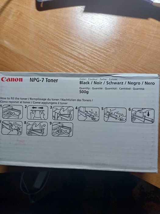 Toner do drukarki laserowej Canon