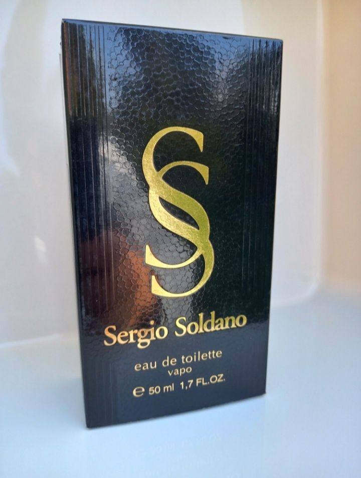 Sergio Soldano Black 50 ml EDT perfumy męskie Unikat Vintage !